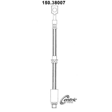 Centric Parts Brake Hose, 150.38007 150.38007